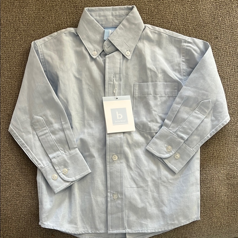 Light Blue Button-Up Shirt